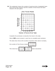 Staar Grade 8 Mathematics Practice Assessment - Texas, Page 35