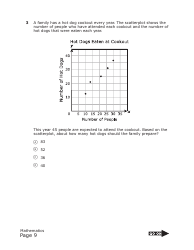 Staar Grade 8 Mathematics Practice Assessment - Texas, Page 9