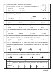 Sample Question Paper: Class X Session 2023-24 Mathematics Standard, Page 3
