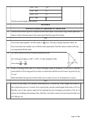 Sample Question Paper: Class X Session 2023-24 Mathematics Standard, Page 7