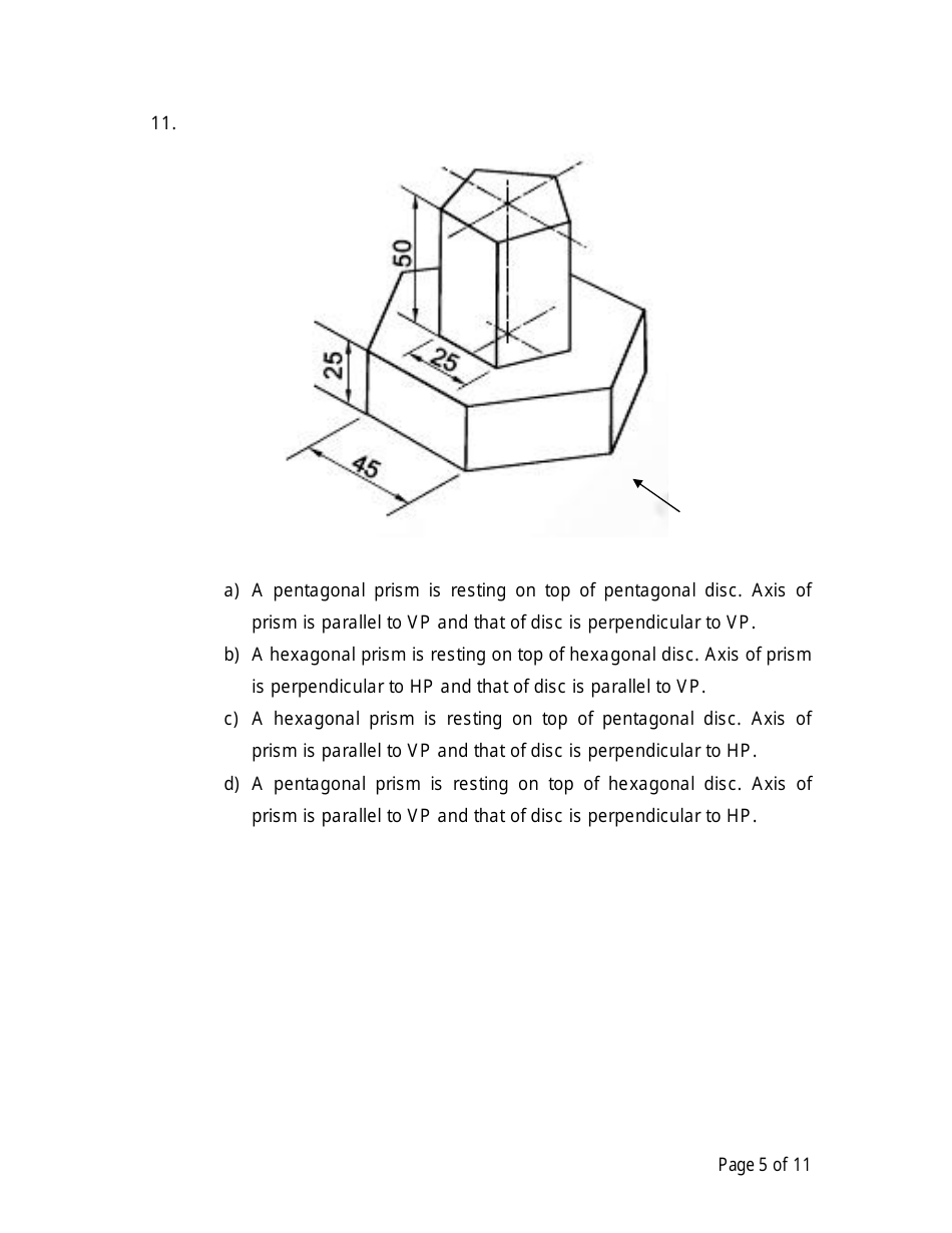 Sample Question Paper - Engineering Graphics (046), Page 5