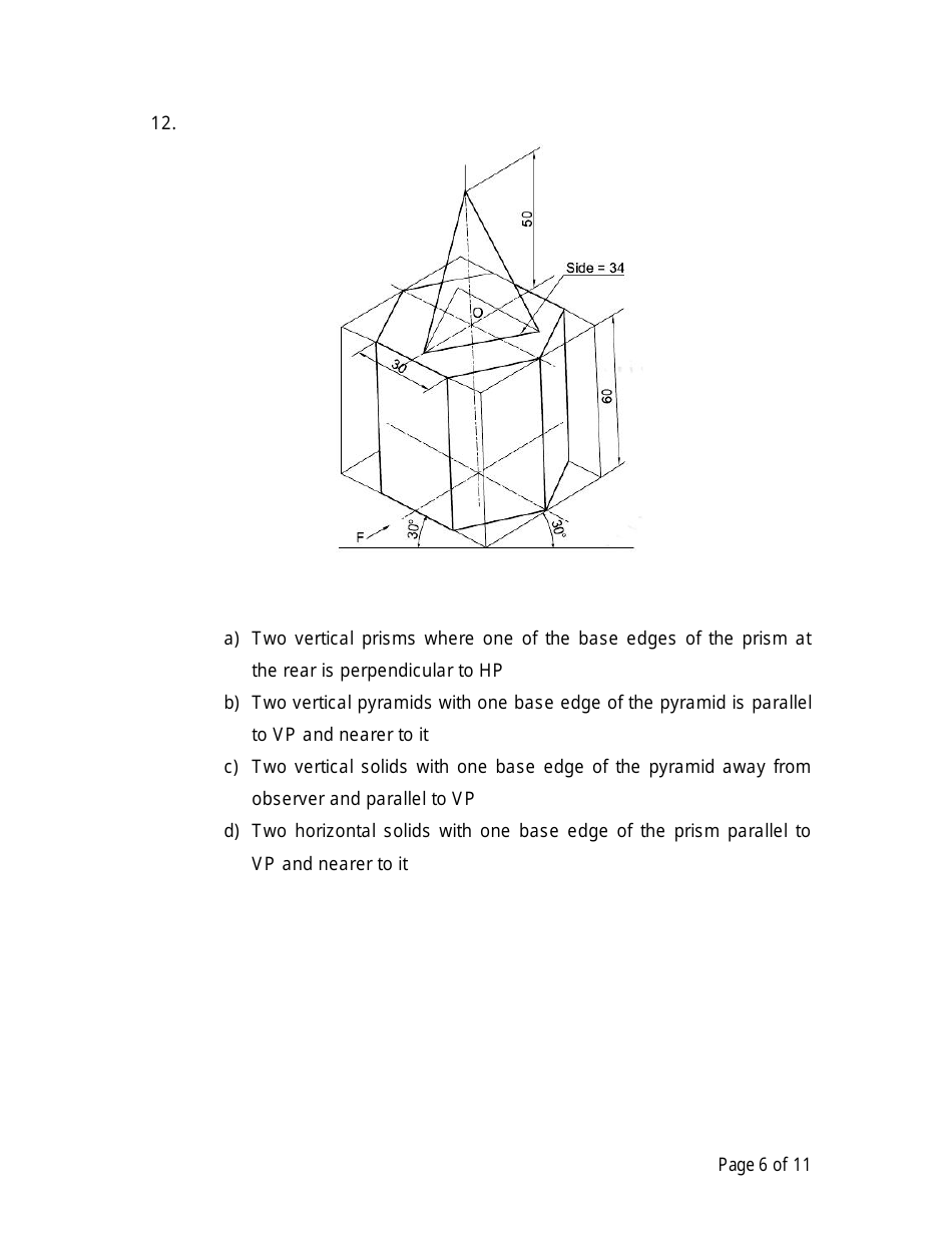 Sample Question Paper - Engineering Graphics (046), Page 6