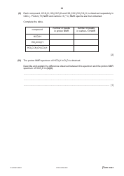 Cambridge International Chemistry Paper 4 a Level Structured Questions, Page 13