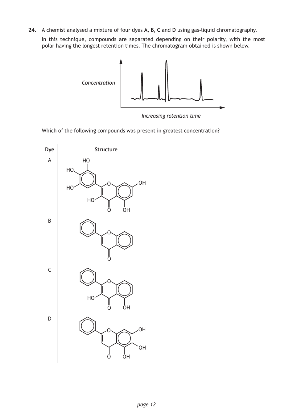 Sqa National Qualifications Chemistry Paper 1, Page 12