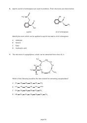 Sqa National Qualifications Chemistry Paper 1, Page 4