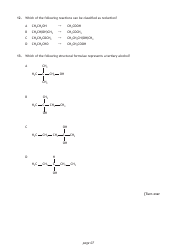 Sqa National Qualifications Chemistry Paper 1, Page 7