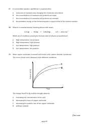 Sqa National Qualifications Chemistry Paper 1, Page 9