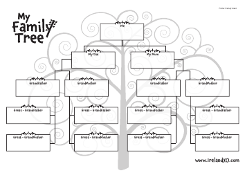 Family Tree Chart Template, Page 2