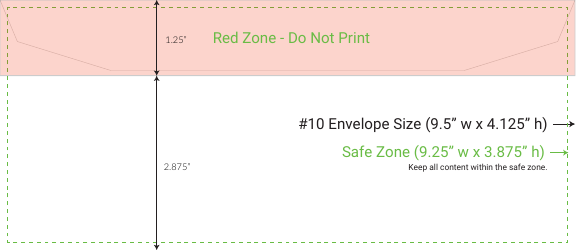 #10 Envelope Template (9.5&#039; X 4.125&#039;), Page 2