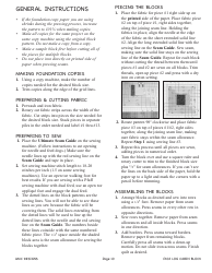Log Cabin Quilt Block Pattern - Annis Clapp, Page 11