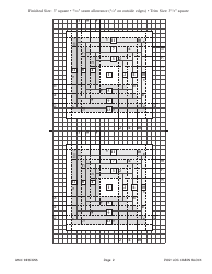 Log Cabin Quilt Block Pattern - Annis Clapp, Page 3