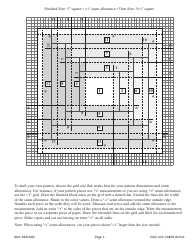 Log Cabin Quilt Block Pattern - Annis Clapp, Page 5