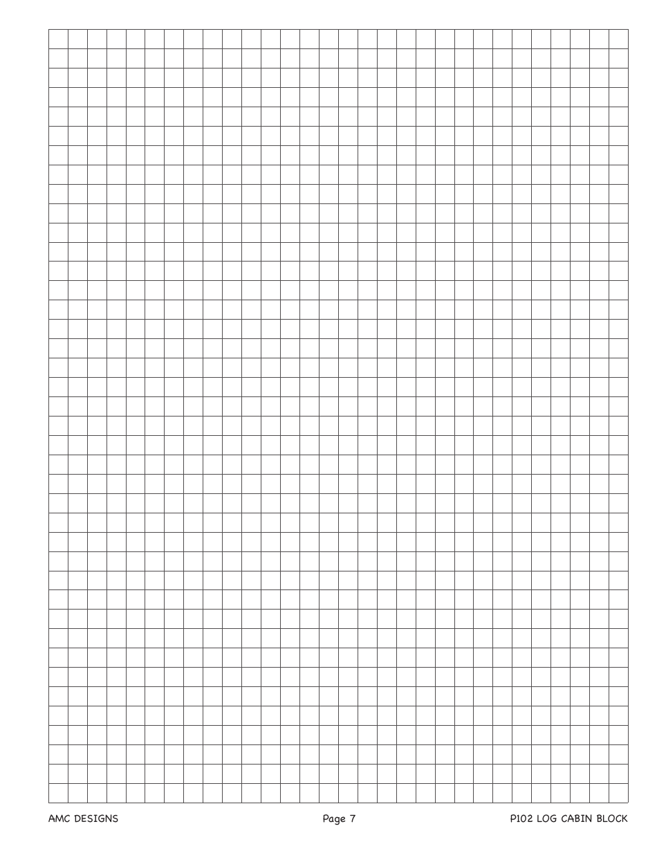 Log Cabin Quilt Block Pattern - Annis Clapp, Page 8