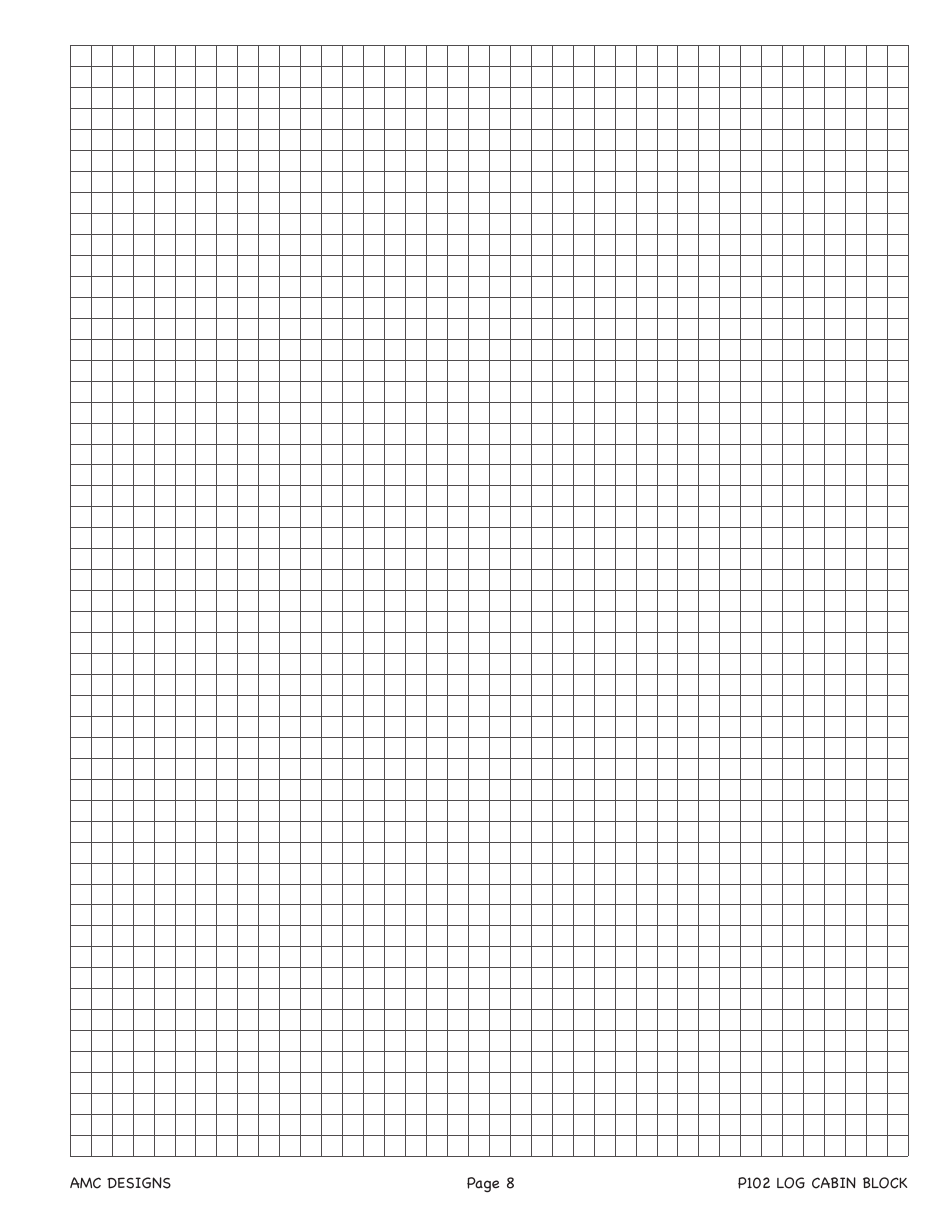 Log Cabin Quilt Block Pattern - Annis Clapp, Page 9