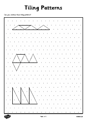Document preview: Tiling Patterns on Isometric Dot Paper