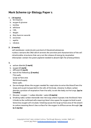 13+ Entrance Examination Paper 1 Biology: Level 2 - Owl Tutors, Page 14