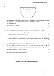 University of Cambridge International Examinations: Mathematics Paper 1 - Pure Mathematics 1 (P1), Page 3