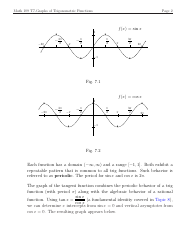 Math 109 Topic 7: Graphs of Trigonometric Functions - Exercises With Answers, Page 2