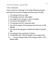 Level 4 Year 7/8: Geometry - Shape and Space, Page 38