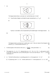 University of Cambridge International Examinations: Additional Mathematics Paper 1 - 4037/01, Page 3