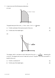 University of Cambridge International Examinations: Additional Mathematics Paper 1 - 4037/01, Page 6