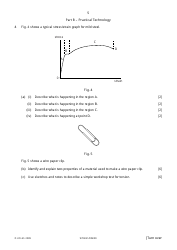 University of Cambridge International Examinations: Design and Technology Paper 3 - 9705/31, Page 5