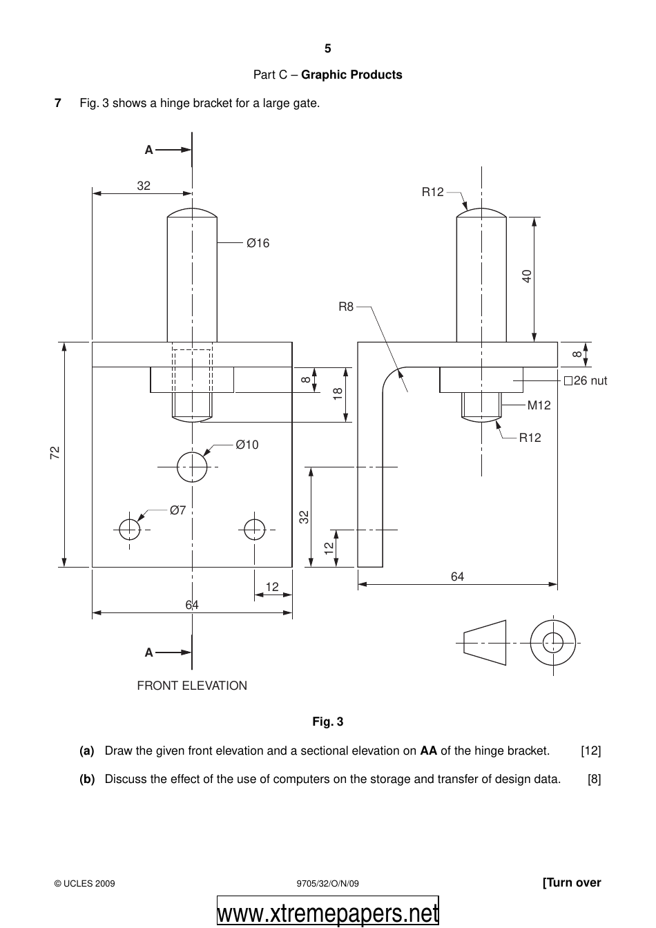 University of Cambridge International Examinations: Design and Technology Paper 3 - 9705 / 32, Page 5