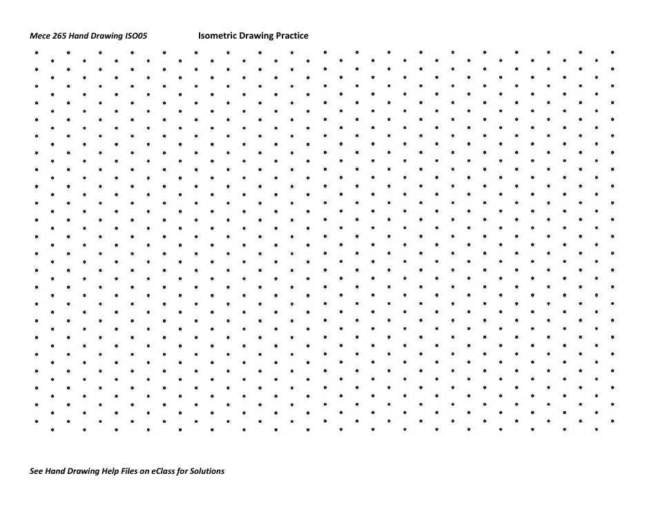 Mece 265 Isometric Drawing Practice Sheet, Page 10