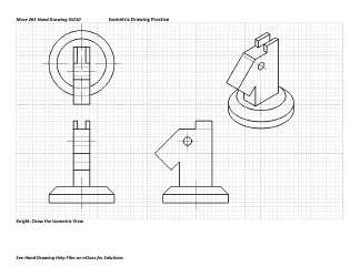 Mece 265 Isometric Drawing Practice Sheet, Page 19
