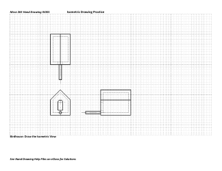 Mece 265 Isometric Drawing Practice Sheet