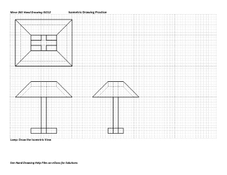 Mece 265 Isometric Drawing Practice Sheet, Page 23