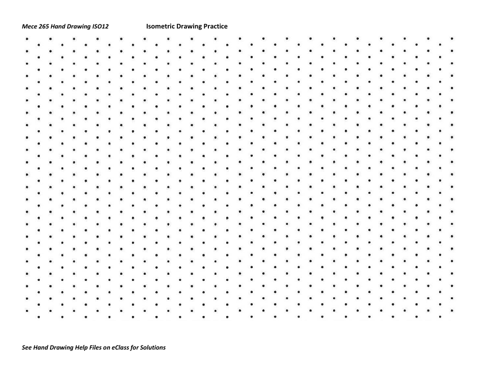 Mece 265 Isometric Drawing Practice Sheet, Page 24