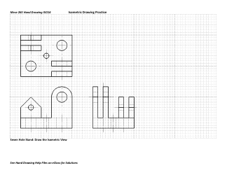 Mece 265 Isometric Drawing Practice Sheet, Page 31