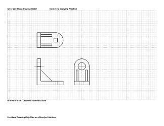 Mece 265 Isometric Drawing Practice Sheet, Page 3