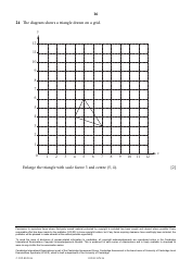October 2016 Cambridge Secondary 1 Checkpoint: Mathematics Paper 1, Page 16