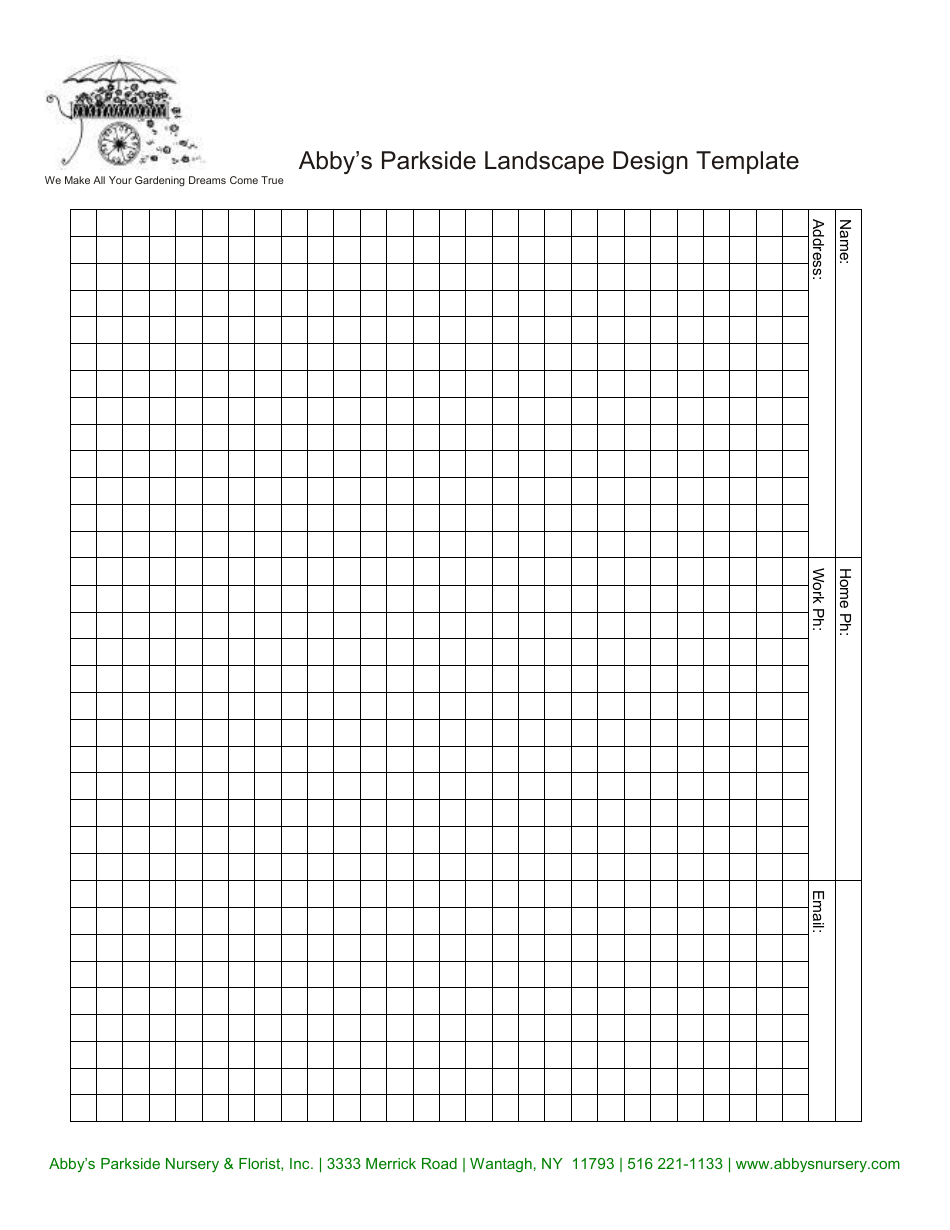 Parkside Landscape Design Template, Page 5
