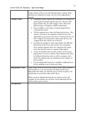 Level 2 Year 3/4: Geometry Teacher Booklet - Space and Shape, Page 23
