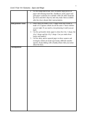 Level 2 Year 3/4: Geometry Teacher Booklet - Space and Shape, Page 7