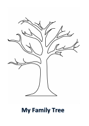 Family Tree Leaf and Circle Templates, Page 3