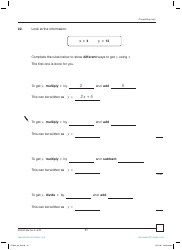 2007 Sats Mathematics Test Paper 2, Page 21