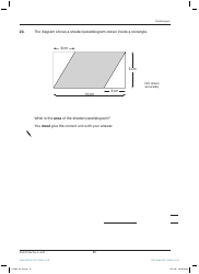 2007 Sats Mathematics Test Paper 2, Page 22