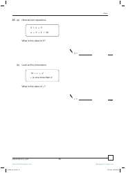 2007 Sats Mathematics Test Paper 2, Page 25