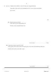 May/June 2015 Cambridge International Examinations: Mathematics Paper 4 (Extended), Page 3