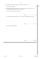 May/June 2012 University of Cambridge International Examinations: Mathematics (Syllabus D) Paper 2, Page 11