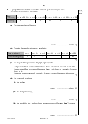 May/June 2012 University of Cambridge International Examinations: Mathematics (Syllabus D) Paper 2, Page 16
