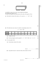 May/June 2012 University of Cambridge International Examinations: Mathematics (Syllabus D) Paper 2, Page 18