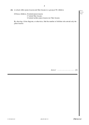 May/June 2012 University of Cambridge International Examinations: Mathematics (Syllabus D) Paper 2, Page 3