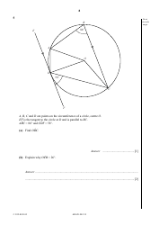 May/June 2012 University of Cambridge International Examinations: Mathematics (Syllabus D) Paper 2, Page 8
