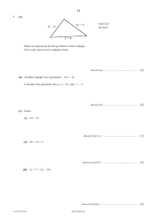 Cambridge International Examinations: Mathematics Paper 3 (Core), Page 12