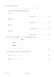 Cambridge International Examinations: Mathematics Paper 3 (Core), Page 2